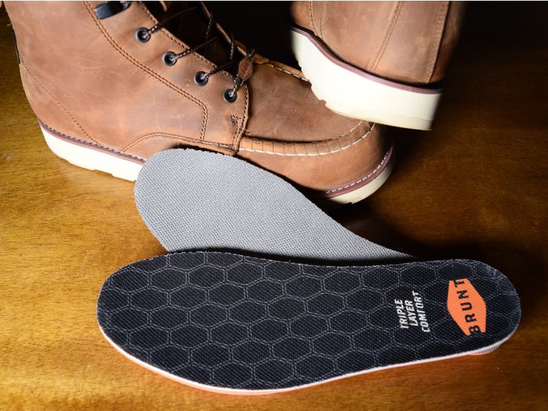 Adjustable Insole liner for The Marin workboot by Brunt